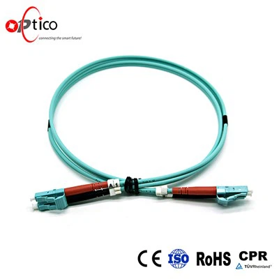 LC към LC OM5 дуплексен пач кабел